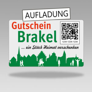 Brakel Gutschein Aufladung